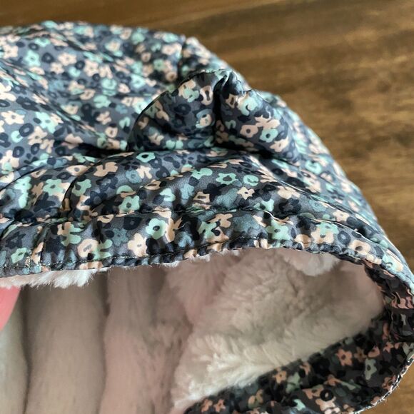 H&M Floral Hooded Vest Girls' 7-8Y - Picture 11 of 12